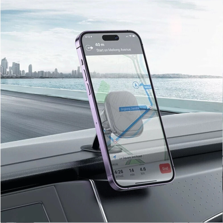 Suport telefon auto magnetic universal 360 grade pentru bord compatibil toate telefoanele [2]