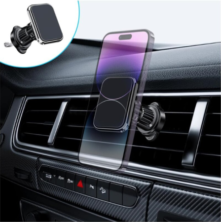 Suport telefon auto magnetic grila ventilatie rotire 360 universal [10]