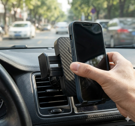 suport telefon auto grila ventilatie rotativ 360 universal [4]