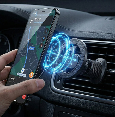 Suport telefon auto magnetic universal 360 grade pentru bord compatibil toate telefoanele [5]