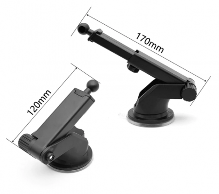 Suport de telefon cu incarcare wireless pentru grila de ventilatie, UNIVERSAL [3]