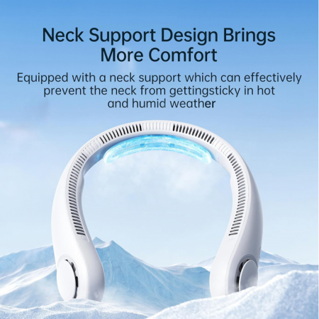 Ventilator pentru gat, 3 trepte de viteza, USB [3]