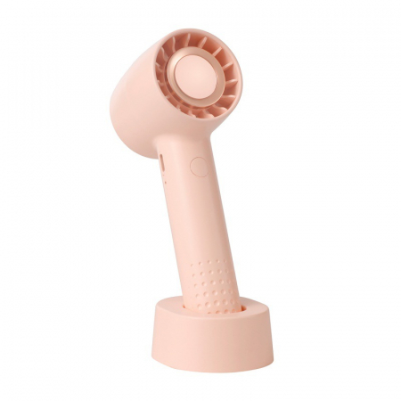 Ventilatoare - Ventilator de mana, portabil, 3 trepte ventilatie, incarcare USB, acumulator 1200 mAh, 4 W