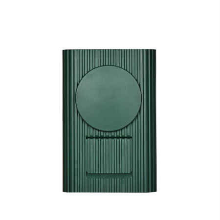 Ventilator portabil, 3 trepte ventilatie, incarcare USB, acumulator 2000 mAh, 4 W, Ideas4Comfort, verde [1]