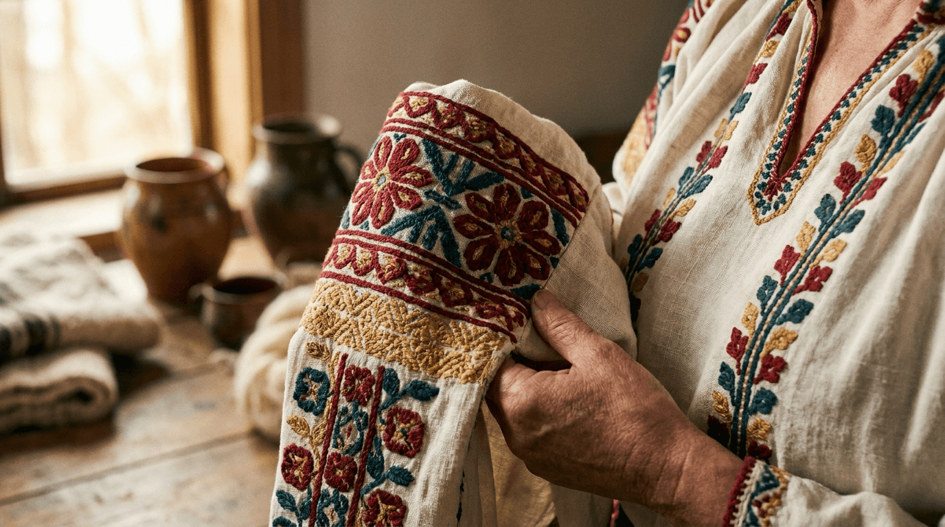 Motivele Iei Românești: Ce Simbolizează Broderiile Populare pe Regiuni