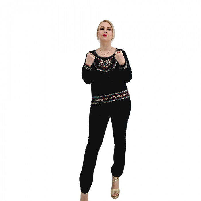 Bluza alba cu broderie - Cati 2 [3]