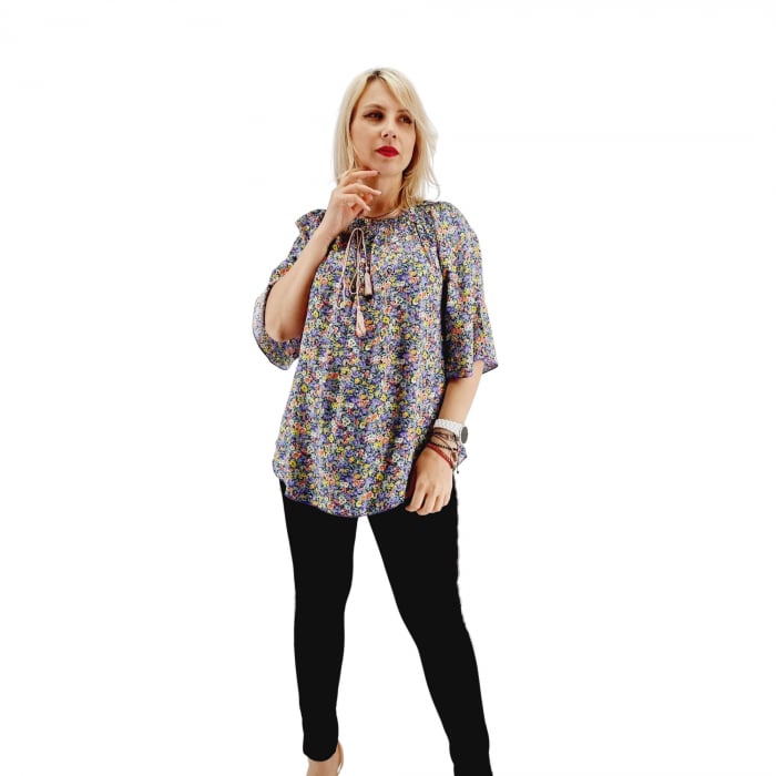 Bluza Dama de vara multicolora