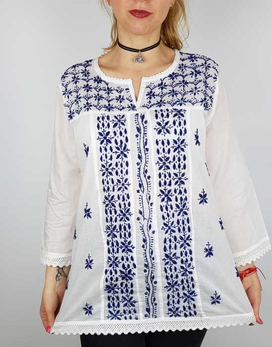 Bluza brodata manual dorina 3