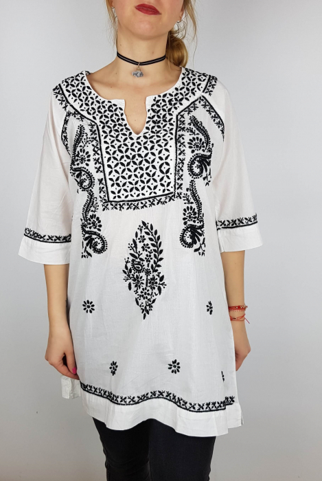 Bluza brodata manual lilia 2