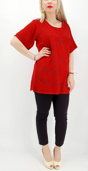 Bluza cu broderie miuta 5
