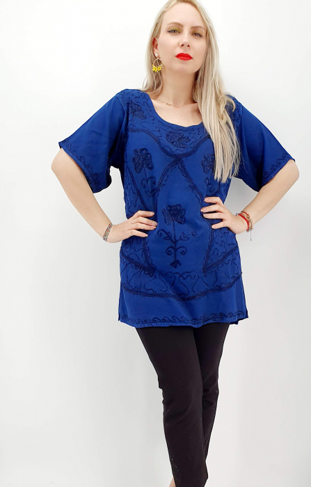 Bluza cu broderie Miuta 6