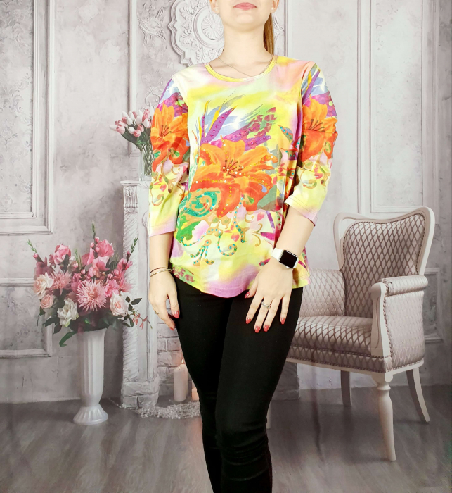 Bluza cu imprimeu- flaviana 6