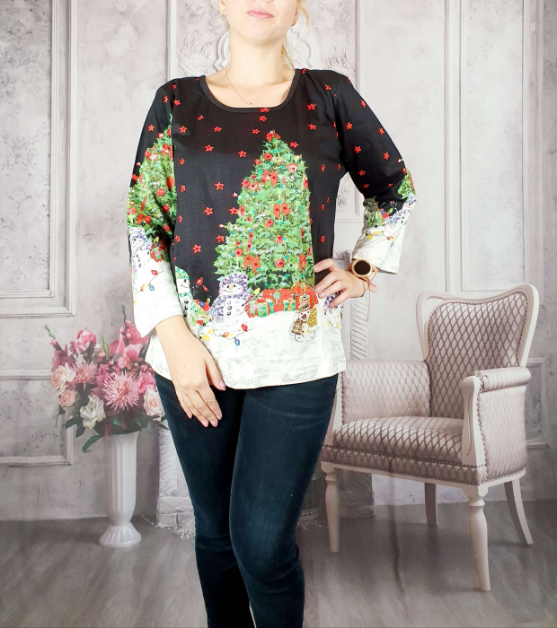 Bluza cu tematica de craciun 10