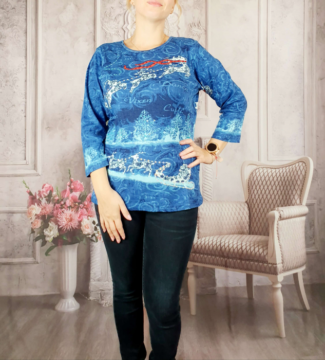 Bluza cu tematica de craciun 7