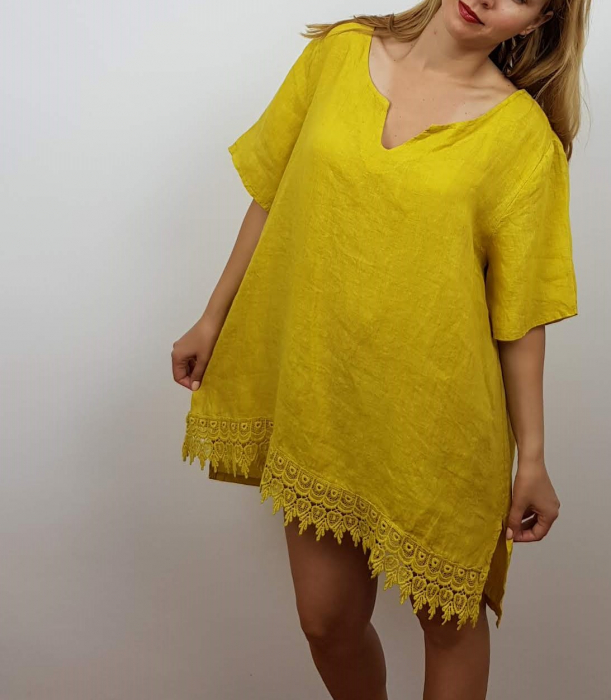 Bluza dama din in - minodora 2