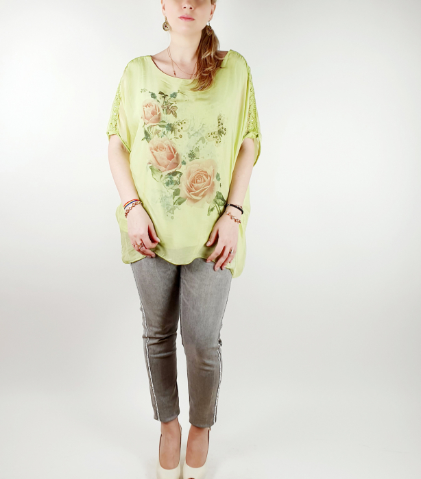 Bluza din matase - rosalinda