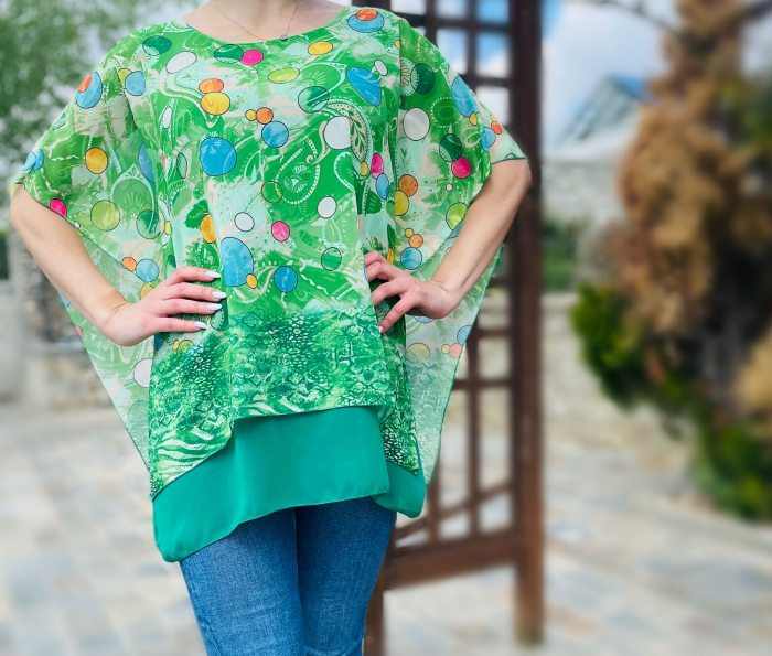 Bluza dreapta din matase Mariana 5 [2]