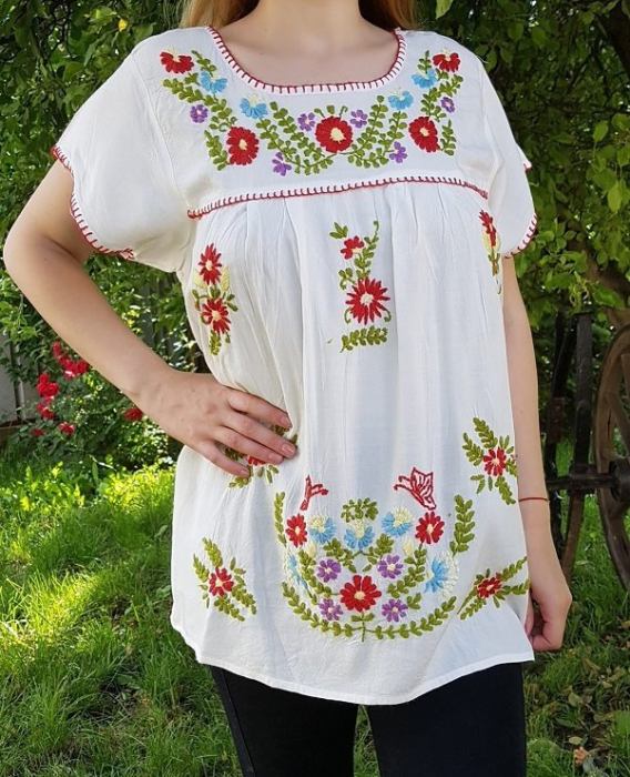 Bluza sofia brodata manual