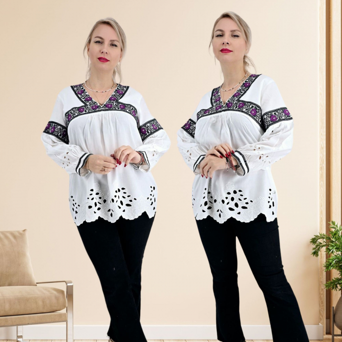 Bluza stilizata traditional Olivia 20