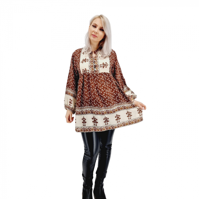 Bluza vaporoasa brodata olivia 13