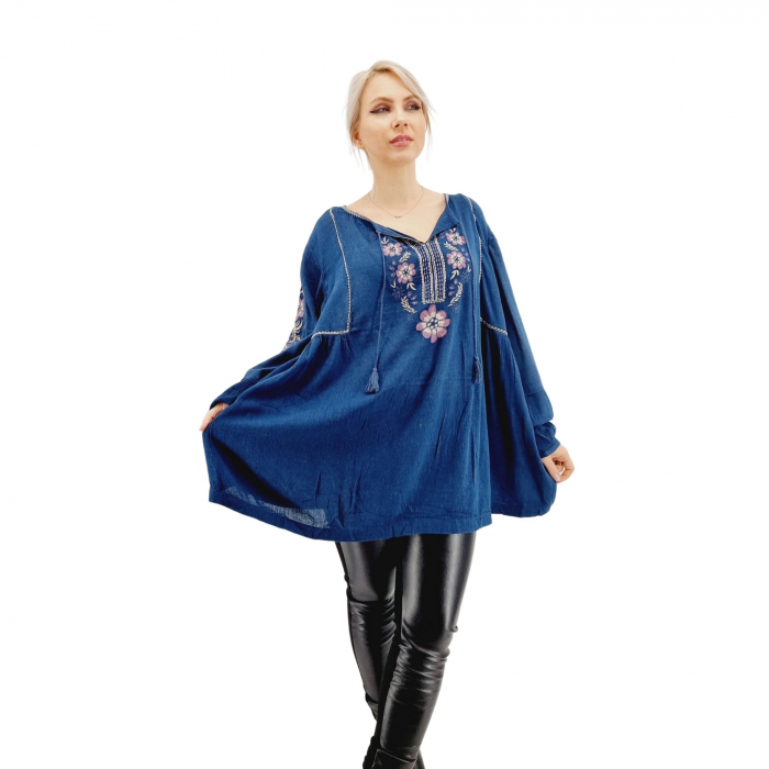 Bluza vaporoasa brodata olivia 10