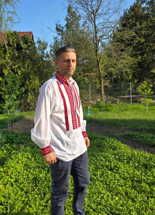 Стилна риза Nichita 2 [2]