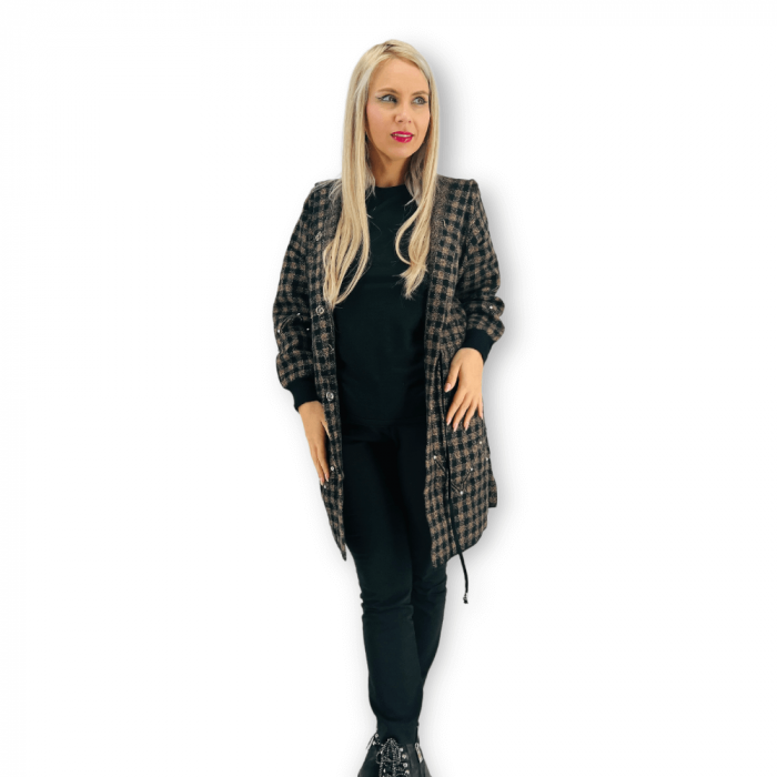 Cardigan De Toamna cu casmir Sarla [6]