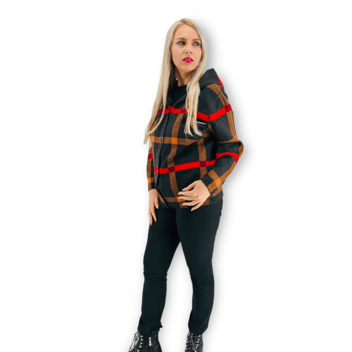 Cardigan Denisa 5 cu gluga [2]