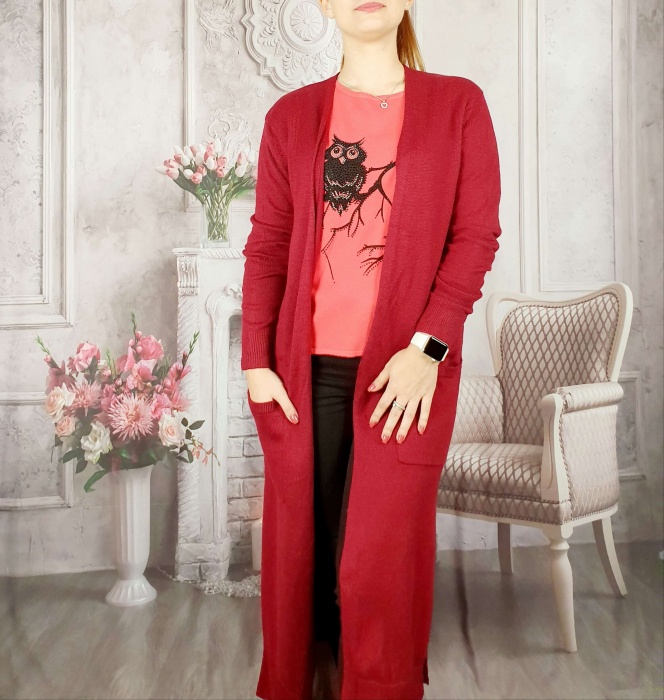Cardigan lung sofia 2