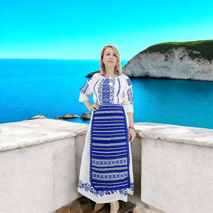 Catrinta traditionala model Zamfira [2]