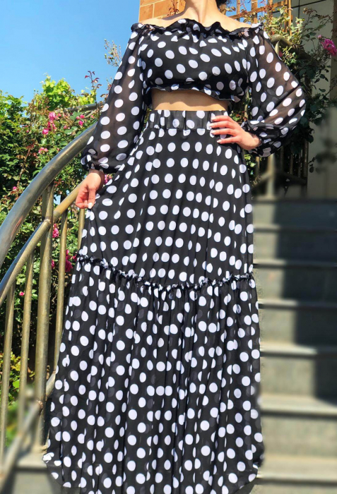 Compleu bluza si fusta lunga - vara 6
