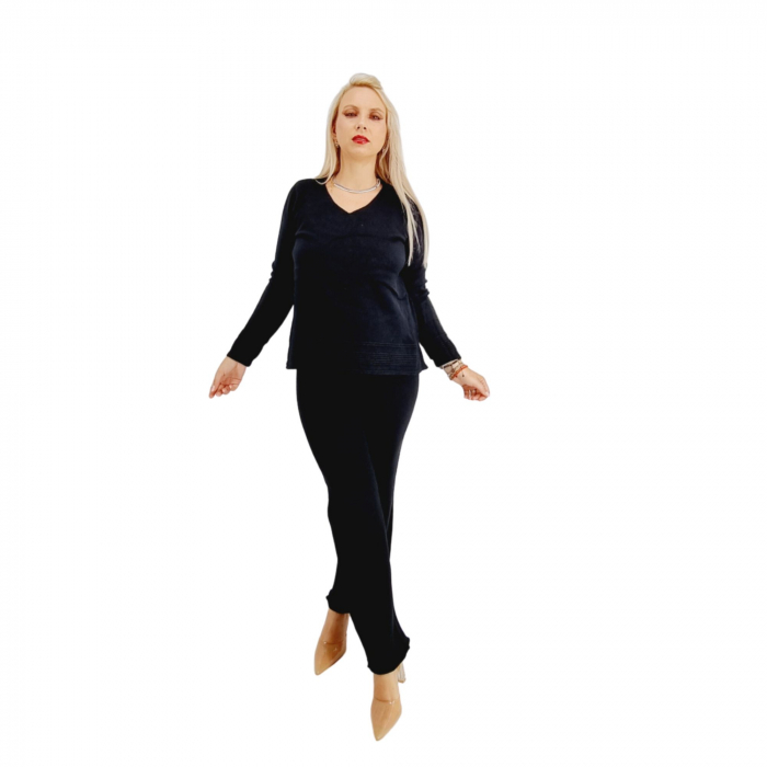 Compleu dama cu lycra si tricot Nadia [2]