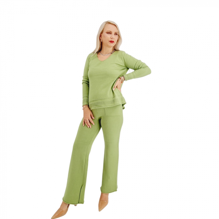 Compleu dama cu lycra si tricot Nadia [2]