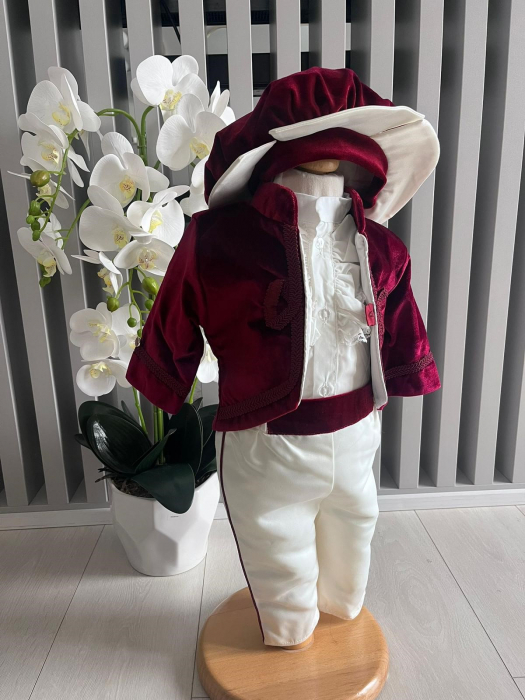 Costum de Print pentru Botez - Grena [4]