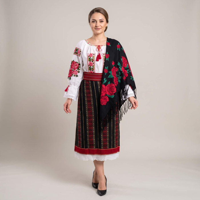 Costum popular format din catrinta , brau si ie - Alexandra 3 [2]