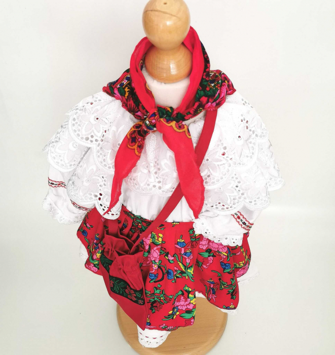 Costum Traditional Fetite 0-12 luni Model IV [3]