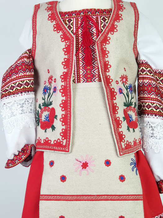 Costum traditional fetite Mira - ( o vesta si 2 fote ) [2]