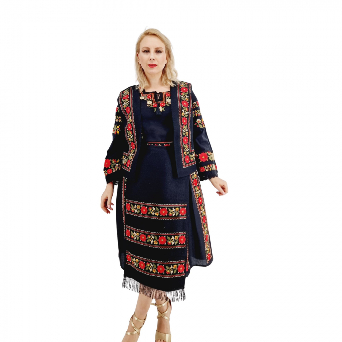 Fote cu broderie traditionala Isadora [3]