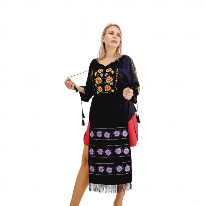 Fote cu broderie traditionala Priscila 2 [5]