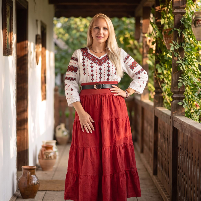 Fusta midi Cris 25