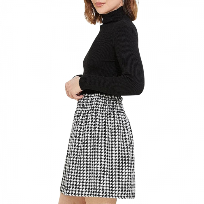 Fusta mini cu model carouri [2]