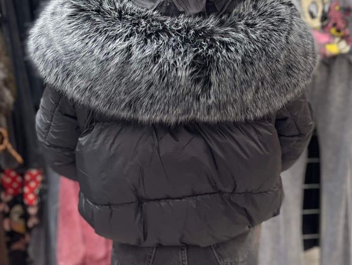 Елегантно палто от органична кожа в различни цветове – Универсален размер [4]