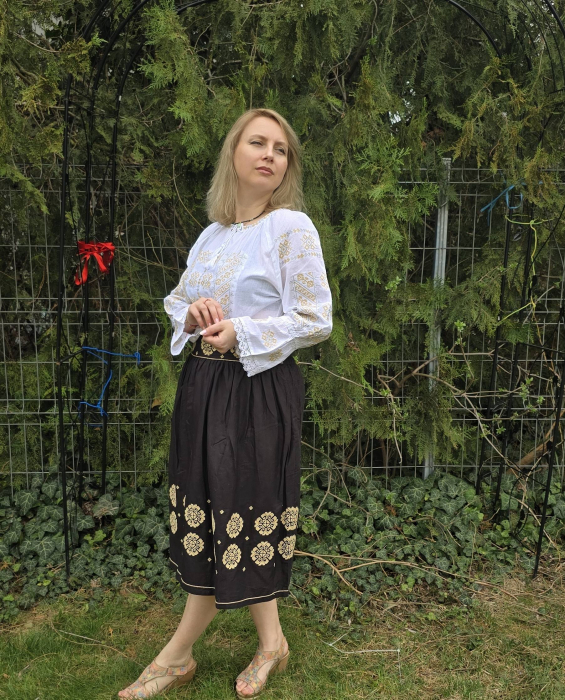 Блуза с бродерия Корнелия [4]