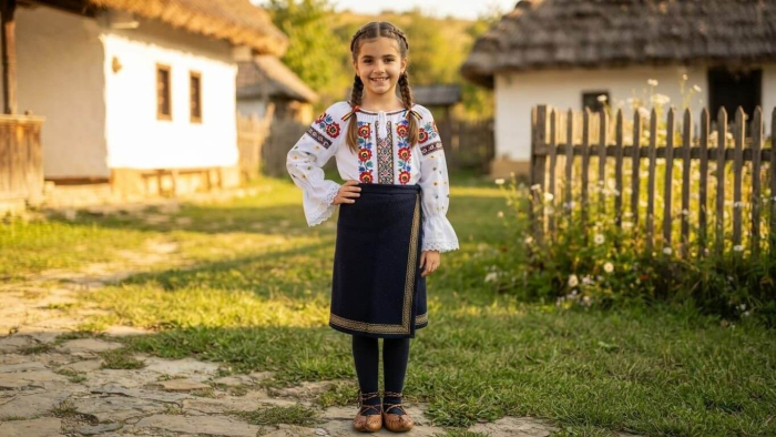 Ie traditionala fetite Isadora [2]