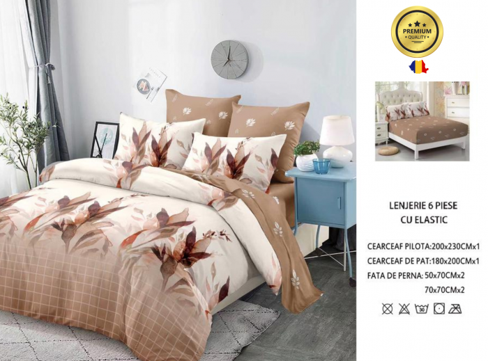 Poze Lenjerie De Pat Finet 6 Piese - Paradise