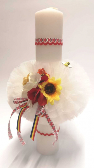 Lumanare Botez – Lucrata Manual Model XIX [2]