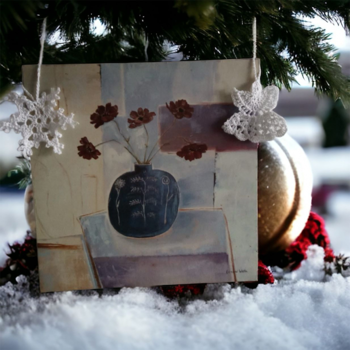 Ornament Craciun Crosetat - Fulg de Nea [2]