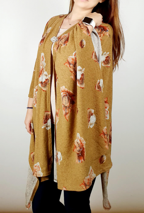 Poncho cu accesoriu paula 4
