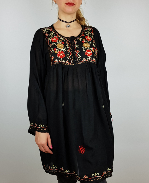 Rochie bluza vaporoasa brodata olivia 2