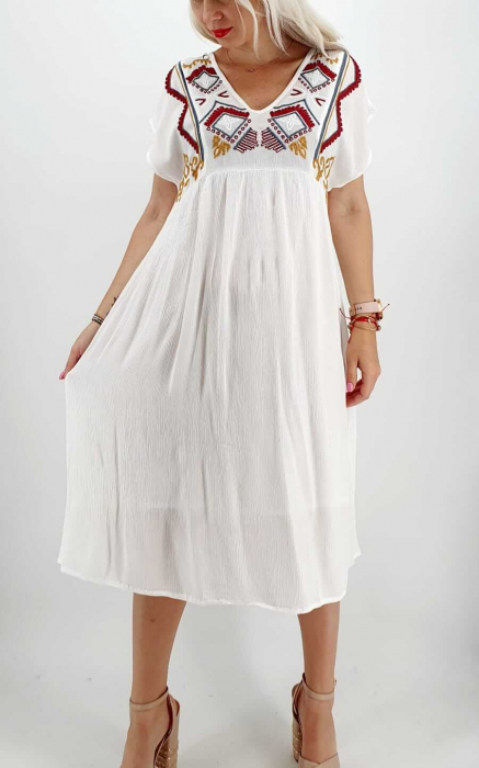 Rochie cu motive traditionale Antoaneta 4 [6]